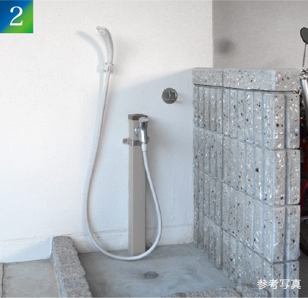 屋根付きゴミ置場